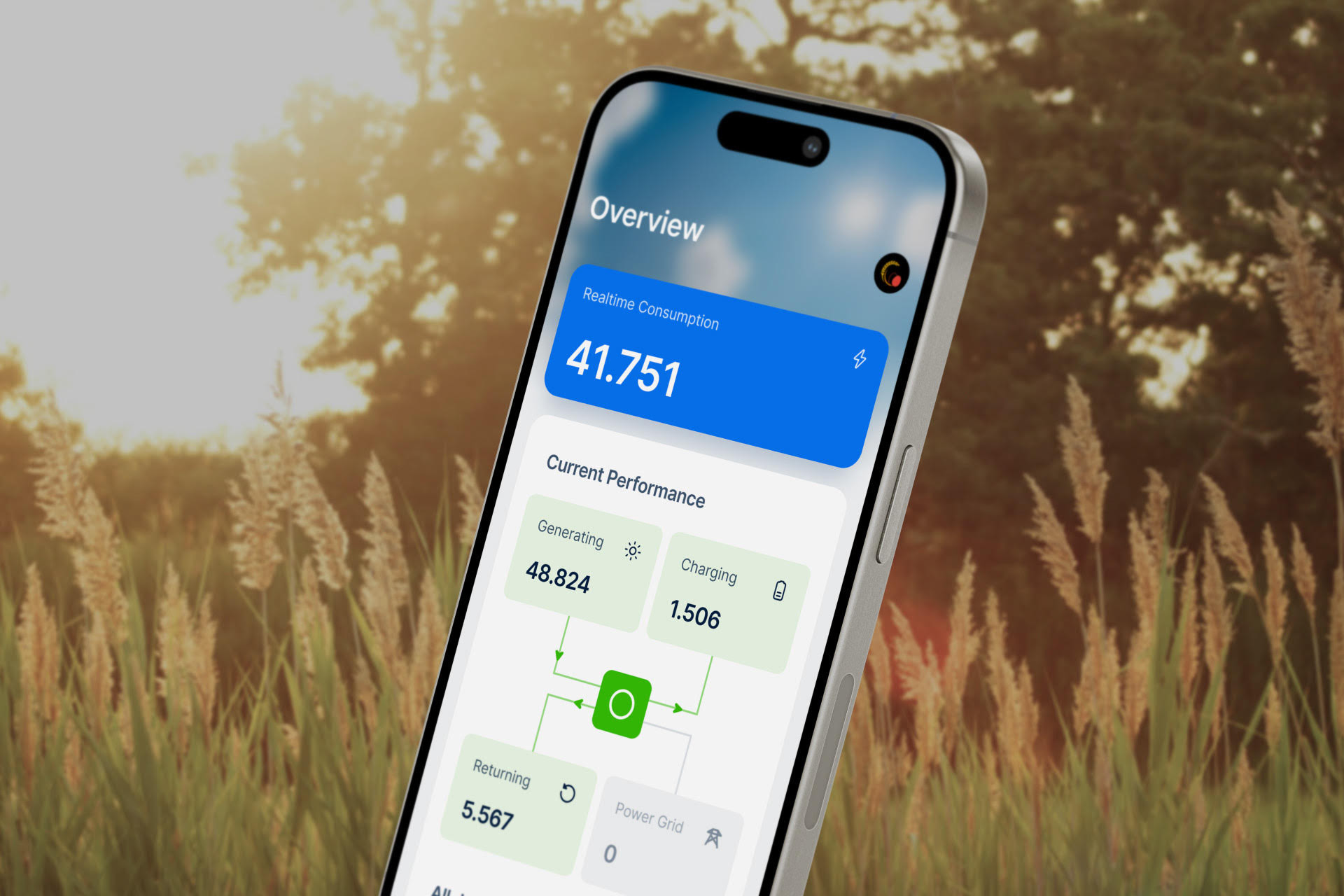 Actief energie monitoren dankzij mobiele app